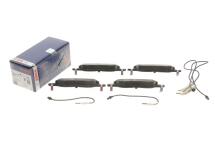 Колодки гальмівні (передні) Citroen C5 I/II 01-08 (Bosch) (з датчиком)