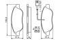 Колодки тормозные (передние) Fiat Stilo/Bravo/Lancia Delta 01-18, фото 13 - интернет-магазин Auto-Mechanic