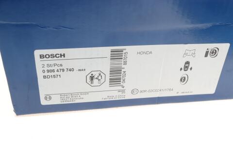 Диск тормозной (задний) Honda Accord VIII/IX 08-(305x9)