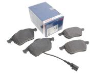 Колодки тормозные (передние) Audi A3/TT/Seat Leon/Skoda Octavia/VW Golf 96-10/Polo 05-09 (+датчик)