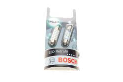 Автолампа C5W 12V 1W S8.5d LED Retrofit BL (палець) К-кт 2 шт.