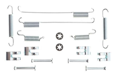 Комплект пружинок колодок ручника Fiat Brava/Bravo 93- (Lockheed)