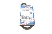 Ремінь генератора Ford Sierra 1.8TD 88-93/Subaru Justy 1.3GX 95-03 (3PK820)