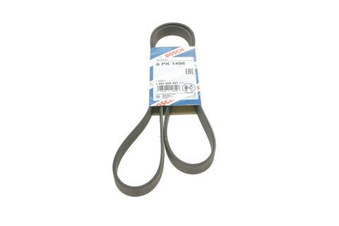Ремінь генератора Mitsubishi L200 2.5DI-D 05-15 (6PK1496) Ремінь генератора Mitsubishi L200 2.5DI-D 05-15 (6PK1496)