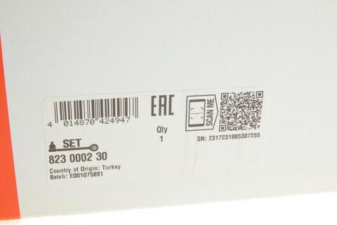 Комплект важелів підвіски (передньої) Audi A4/A6/VW Passat B5 96-05, 20мм. (=823003630) Комплект важелів підвіски (передньої) Audi A4/A6/VW Passat B5 96-05, 20мм. (=823003630)