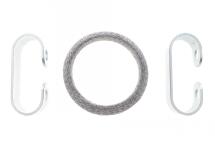 Комплект монтажних труб вихлопної VW T4 1.9/2.5TDI 91-