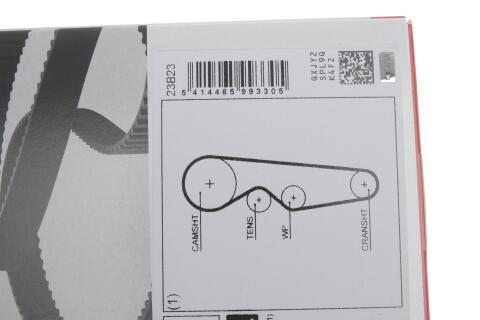 Ремінь ГРМ Chery Bonus 3/E5/Elara/Zaz Vida 1.5 06- (21.6x97z)