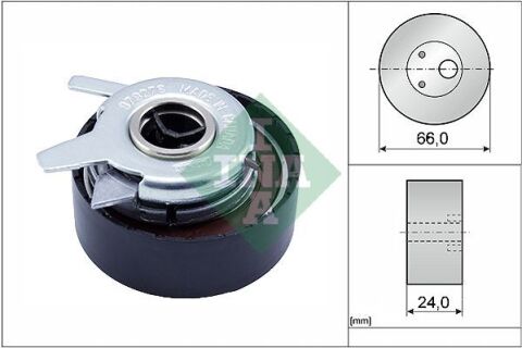 Ролик ГРМ VW LT/T4 2.5TDI (верхний) (натяжной для ТНВД), AGX,BBE,APA,BBF,AHD,ANJ,AVR