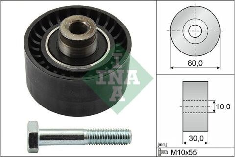 Ролик ГРМ Citroen Xantia/Xsara/Peugeot 306/406/605 -04 Заменен на 532 0345 10 Ролик ГРМ Citroen Xantia/Xsara/Peugeot 306/406/605 -04 Заменен на 532 0345 10