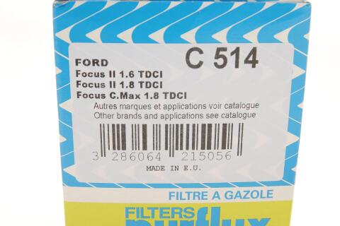 Фильтр топливный Ford Focus/Mondeo 1.8TDCI 04-