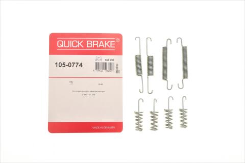 Комплект пружинок колодок ручника VW LT 28-35/MB Sprinter 208-316 (160x25) (Ate) Комплект пружинок колодок ручника VW LT 28-35/MB Sprinter 208-316 (160x25) (Ate)