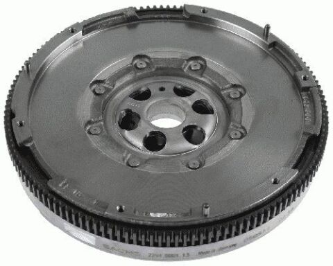 Маховик демпферний 2.0TDI 16V VW Golf VI 09-14, Tiguan 08-16, Caddy III 04-15, PASSAT B6 05-10, Passat CC 08-16, Golf V 03-09, Jetta V 05-10, Golf Plus 05-14; AUDI A3 03-12, A6 04-11; SKODA Octavia A5 04-13, Superb 08-15, Yeti 09-17; SEAT Leon 05-12, Altea 04-09, Toledo III 04-09