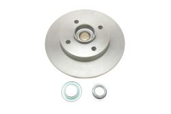 Диск тормозной (задний) Citroen C3 09-/C4/Peugeot 307/207 04-/208 12- (249х9 (+ABS) (с подшипником))