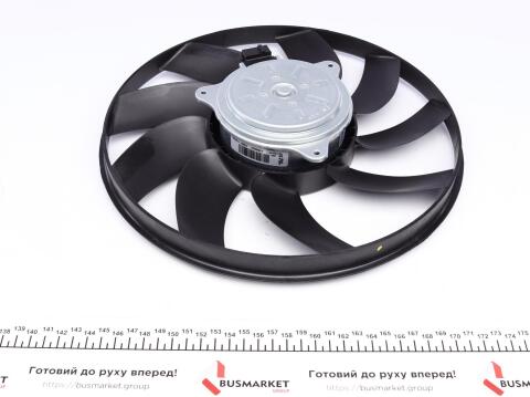 Вентилятор радіатора кондиціонера VW Crafter/MB Sprinter 906 06- (d=320mm) 12V