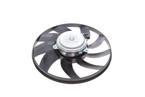 Вентилятор радіатора кондиціонера VW Crafter/MB Sprinter 906 06- (з решіткою)