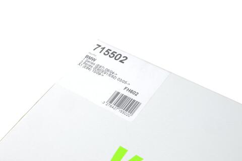 Фільтр салону BMW 3 (E90)/X1 (E84) 03- M47/M57/N43/N45/N46/N47/N52/N57 Фільтр салону BMW 3 (E90)/X1 (E84) 03- M47/M57/N43/N45/N46/N47/N52/N57