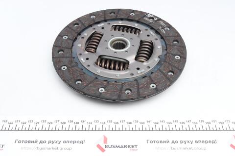 Демпфер + комплект зчеплення Audi A6/VW Passat 1.9 TDI 00-05 (+вижимний) d=240mm (z=23)