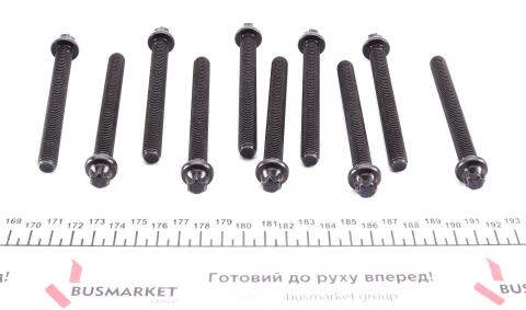 Болты головки (к-кт 10шт.) BMW 3 (E30/E36/E46)/5 (E34) 87-05, M40/M42/M43/M44