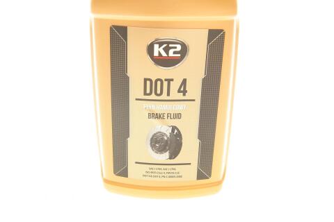 Жидкость тормозная DOT 4 Brake Fluid (500ml)