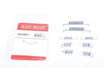 Комплект пружинок колодок ручника Volvo V70/S60/S80/XC70 II 97-12