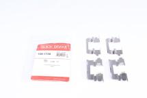 Планка суппорта (переднего) прижимная (к-кт) Nissan Qashqai/ X-Trail 07-13 (Akebono)