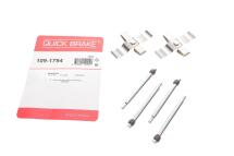 Планка суппорта (заднего) прижимная (к-кт) MB M-class (W163) 98-05 (Brembo)