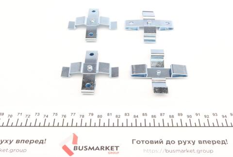 Планка супорта (переднього) прижимна (к-кт) VW Touareg/Porsche Cayenne/Macan 10- (Brembo)