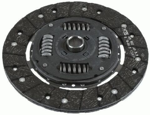 Диск зчеплення VW T4 2.4D 90-03 (d=228mm)