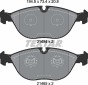 Колодки гальмівні (передні) Audi A8/BMW 7 (E38)/VW Golf IV 94- (Teves) Q+, фото 5 - інтерент-магазин Auto-Mechanic