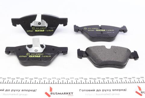 Колодки гальмівні (передні) BMW 3 (E90-93) 04-/ X1 (E84) 09- (Ate-Teves) Q+