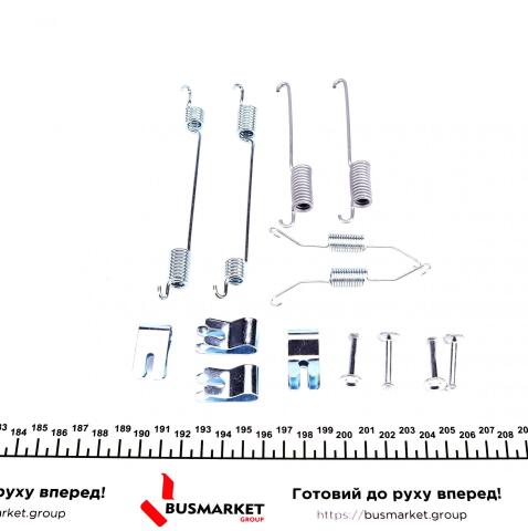 Комплект пружинок колодок ручника Ford Focus II 10-/Transit Courier 14- (Lucas)