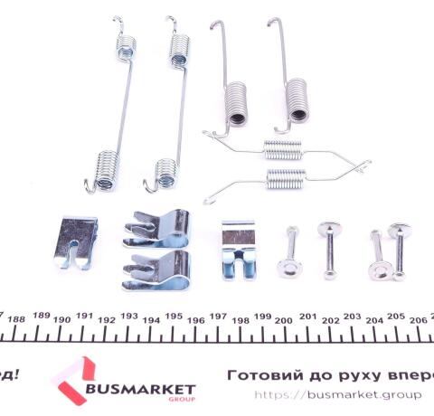 Комплект пружинок колодок ручника Ford Focus II 10-/Transit Courier 14- (Lucas)