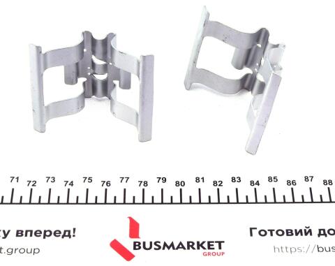 Планка супорта (заднього) прижимна (к-кт) Audi Q7/VW Touareg 02-15 (Brembo)