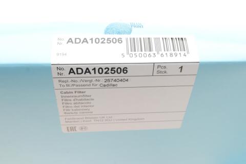 Фільтр салону Cadillac CTS/SRX 03-14