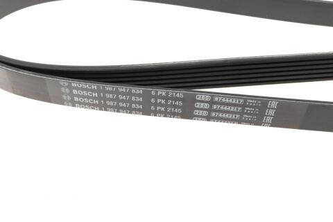 Ремінь генератора MB Sprinter 2.9TDI (+AC) (OM602) (6PK2145) Ремінь генератора MB Sprinter 2.9TDI (+AC) (OM602) (6PK2145)