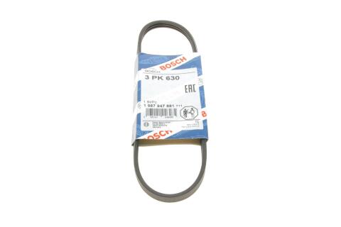 Ремінь генератора Toyota Avensis/Carina/Celica/Corolla 1.6 -01 (3PK630) Ремінь генератора Toyota Avensis/Carina/Celica/Corolla 1.6 -01 (3PK630)