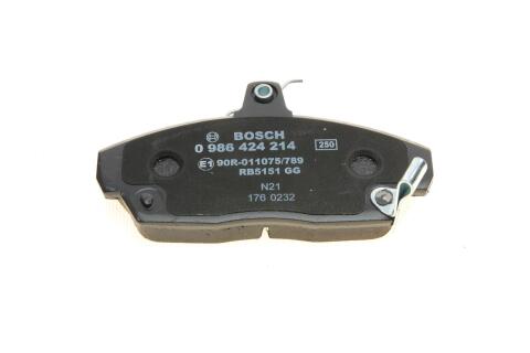 Колодки тормозные (передние) Honda Civic VI/VII 94-05/Concerto 89-95/Rover 400 90-00