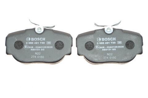 Колодки гальмівні (передні) BMW 3 (E30) 82-94/Z1 88-91