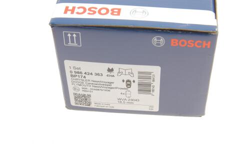 Колодки тормозные (передние) Chrysler Neon 94-06/Voyager/Grand Voyager III/Dodge Caravan 95-01