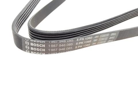 Ремінь генератора Opel Corsa 1.0/1.2 00-09 (5PK1360)