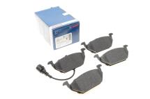Комплект гальмівних колодок (передніх) Audi A3/Skoda Octavia 96-13/Fabia 99-/VW Caddy/Golf 96-15 (+датчик)