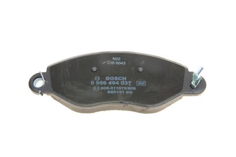 Колодки гальмівні (передні) Ford Transit 2.0-2.4 00- (FWD) (Bosch) Колодки гальмівні (передні) Ford Transit 2.0-2.4 00- (FWD) (Bosch)