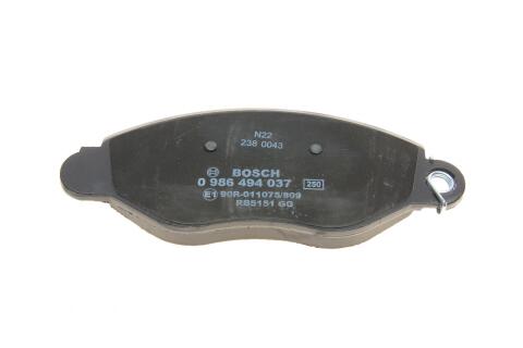 Колодки гальмівні (передні) Ford Transit 2.0-2.4 00- (FWD) (Bosch) Колодки гальмівні (передні) Ford Transit 2.0-2.4 00- (FWD) (Bosch)