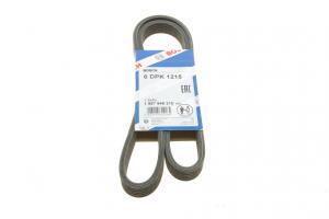 Ремінь генератора VW T5 1.9TDI/VW Caddy 1.9/2.0TDI (+AC) (6PK1215)