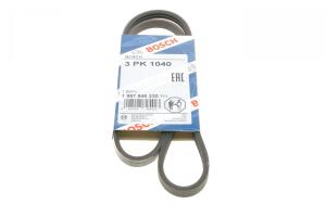 Ремінь генератора Renault Kangoo 1.4i 97- (3PK1040)