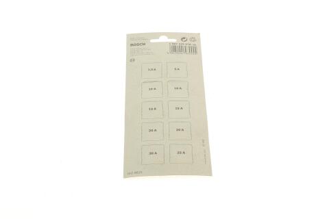 Комплект запобіжників 5A/7,5A/10A/15A/20A/25А/30А (мікро) (к-кт 10шт.) Комплект запобіжників 5A/7,5A/10A/15A/20A/25А/30А (мікро) (к-кт 10шт.)