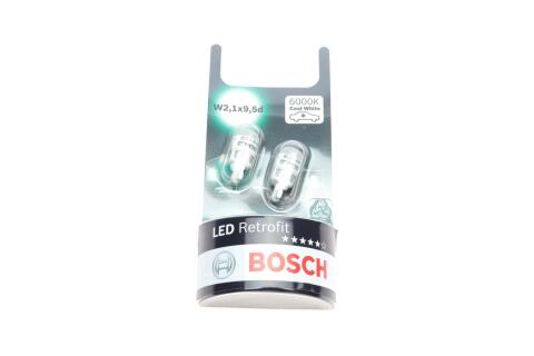 Автолампа W5W 12V 5W W2.1x9.5d LED Retrofit BL 6000K (Cool white)