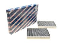 Фільтр салону BMW 5 (G30)/7(G11/G12) 15-(вугільний) (к-кт 2 шт.)