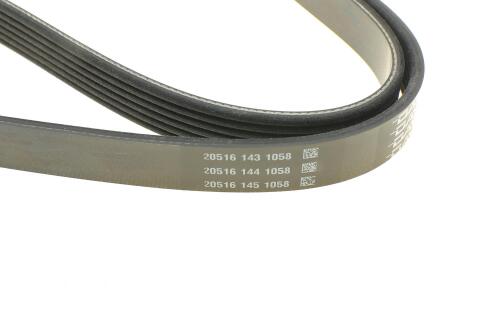 Ремінь генератора Fiat Doblo 1.9D/JTD 01- (+AC)