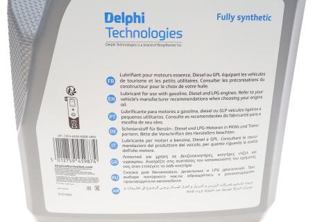 Олива 5W30 Delphi Prestige Super Plus C4 (5L) (Renault RN0720/MB 229.51/MB226.51)